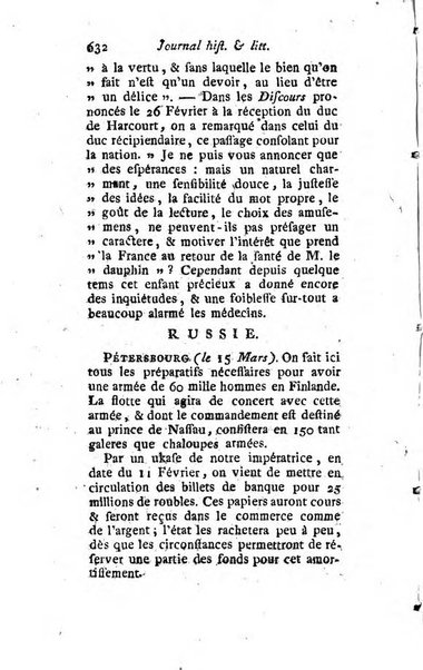 Journal historique et littéraire