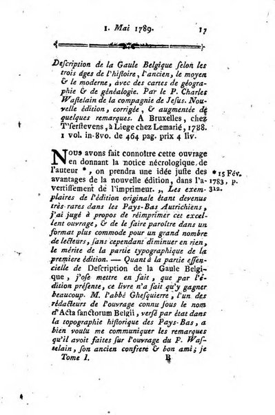 Journal historique et littéraire