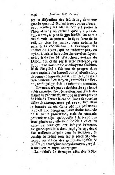 Journal historique et littéraire