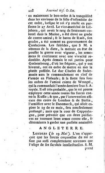 Journal historique et littéraire