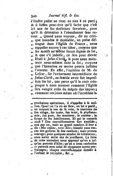 Journal historique et littéraire