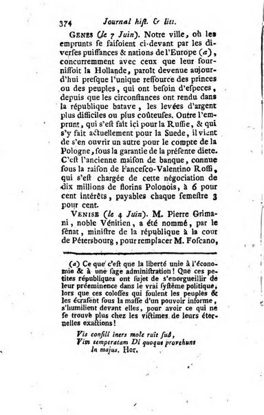 Journal historique et littéraire