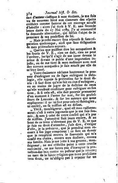 Journal historique et littéraire