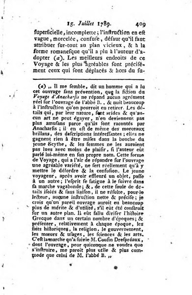 Journal historique et littéraire