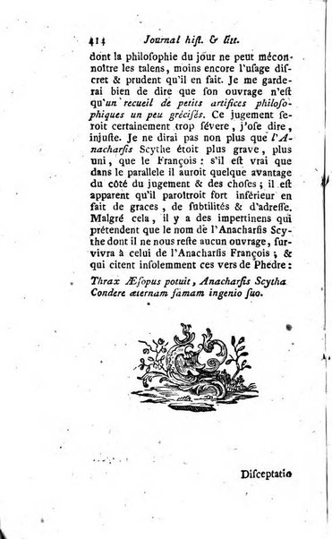 Journal historique et littéraire