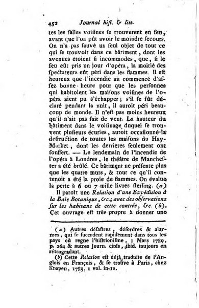 Journal historique et littéraire