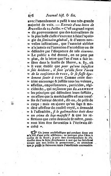 Journal historique et littéraire