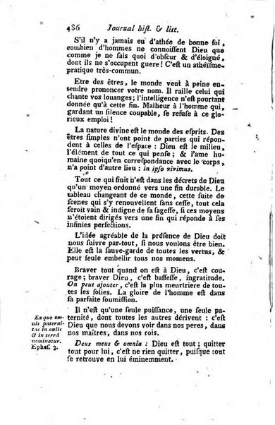 Journal historique et littéraire