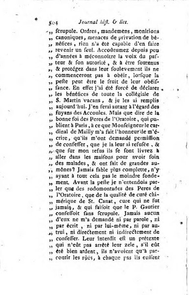 Journal historique et littéraire