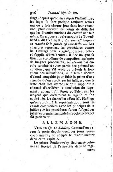 Journal historique et littéraire