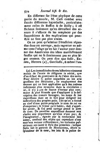 Journal historique et littéraire