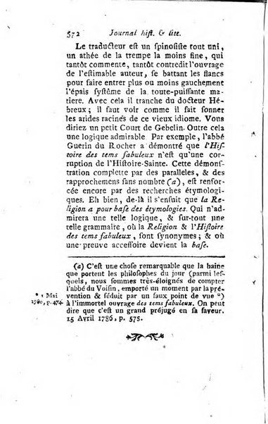 Journal historique et littéraire