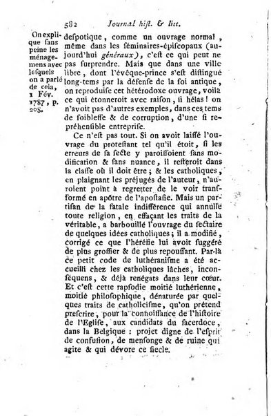 Journal historique et littéraire