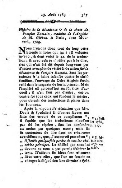 Journal historique et littéraire