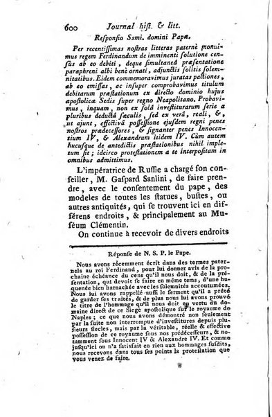 Journal historique et littéraire