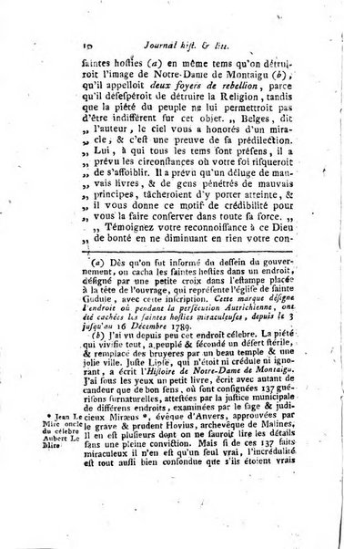 Journal historique et littéraire