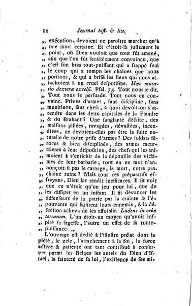 Journal historique et littéraire