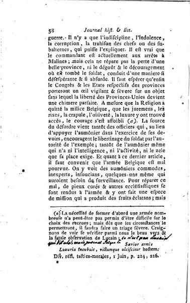 Journal historique et littéraire