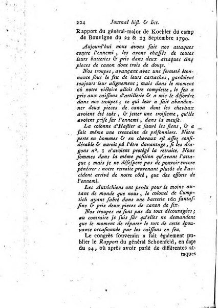 Journal historique et littéraire