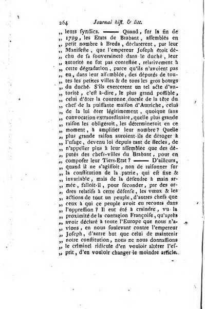 Journal historique et littéraire