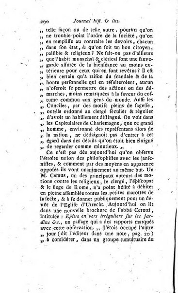 Journal historique et littéraire