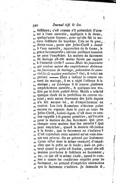 Journal historique et littéraire