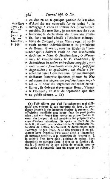 Journal historique et littéraire