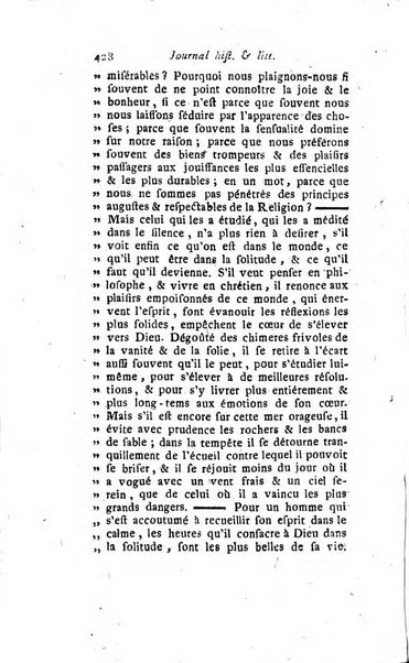 Journal historique et littéraire