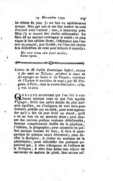 Journal historique et littéraire