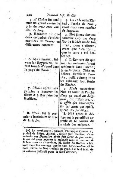 Journal historique et littéraire