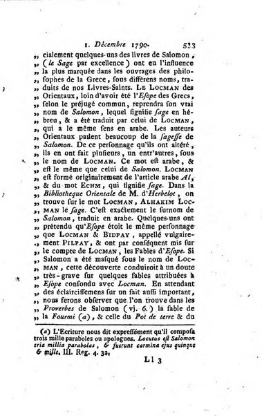 Journal historique et littéraire