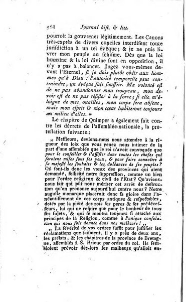 Journal historique et littéraire