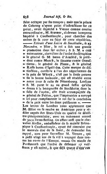 Journal historique et littéraire