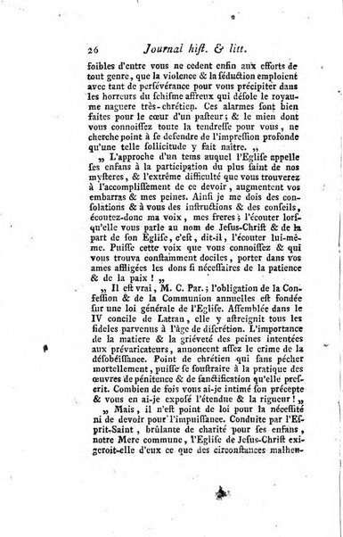 Journal historique et littéraire