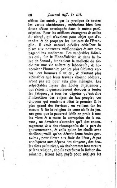 Journal historique et littéraire