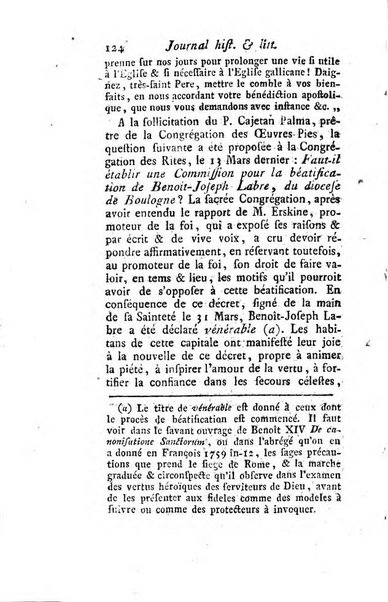 Journal historique et littéraire