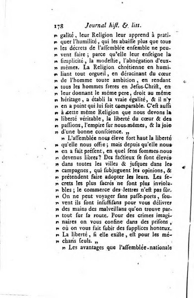 Journal historique et littéraire