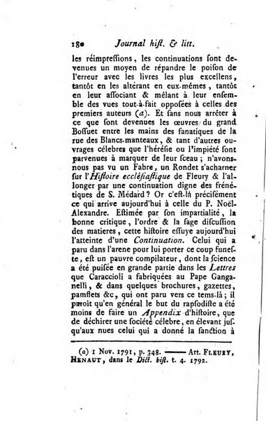 Journal historique et littéraire