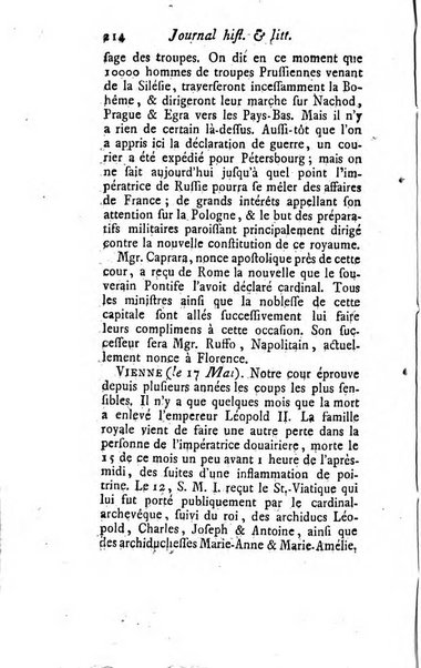 Journal historique et littéraire