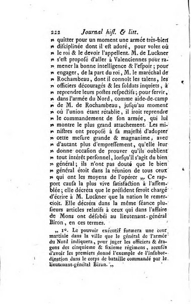 Journal historique et littéraire