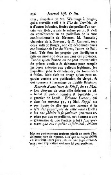 Journal historique et littéraire