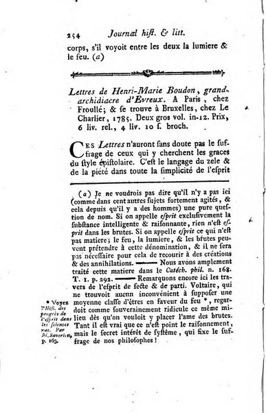 Journal historique et littéraire