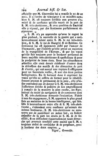 Journal historique et littéraire