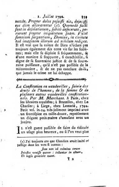 Journal historique et littéraire