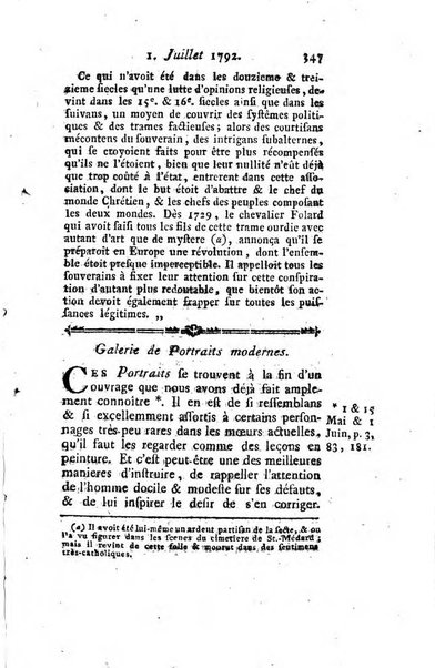 Journal historique et littéraire