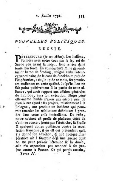 Journal historique et littéraire