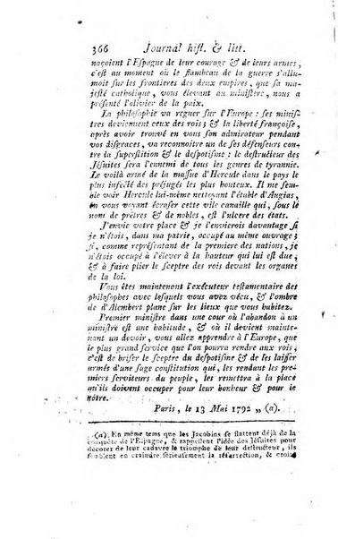 Journal historique et littéraire