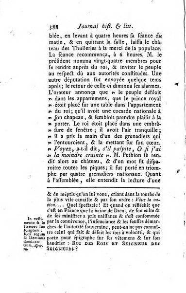 Journal historique et littéraire