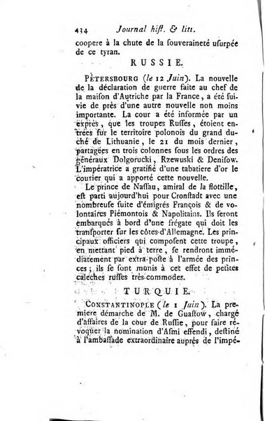 Journal historique et littéraire