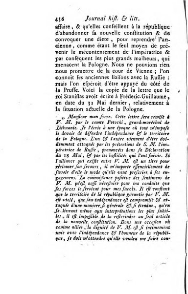 Journal historique et littéraire